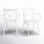 Fauteuil de patio empilable Kenne Anco-792406002