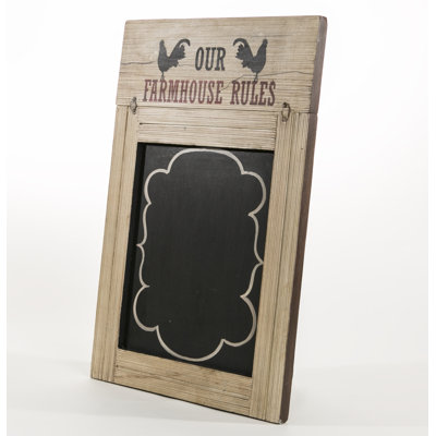 Chad Porcelain Chalkboard