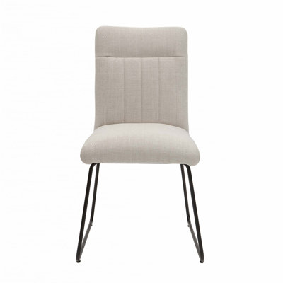 Ensemble de chaises d'appoint rembourrées 2 pièces
