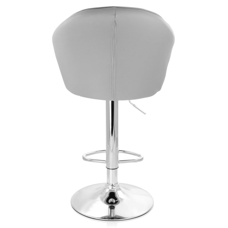 Tabouret de bar Jaretsy, Gris foncé