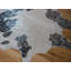 Black And White With Silver Metallic Cowhide Rug