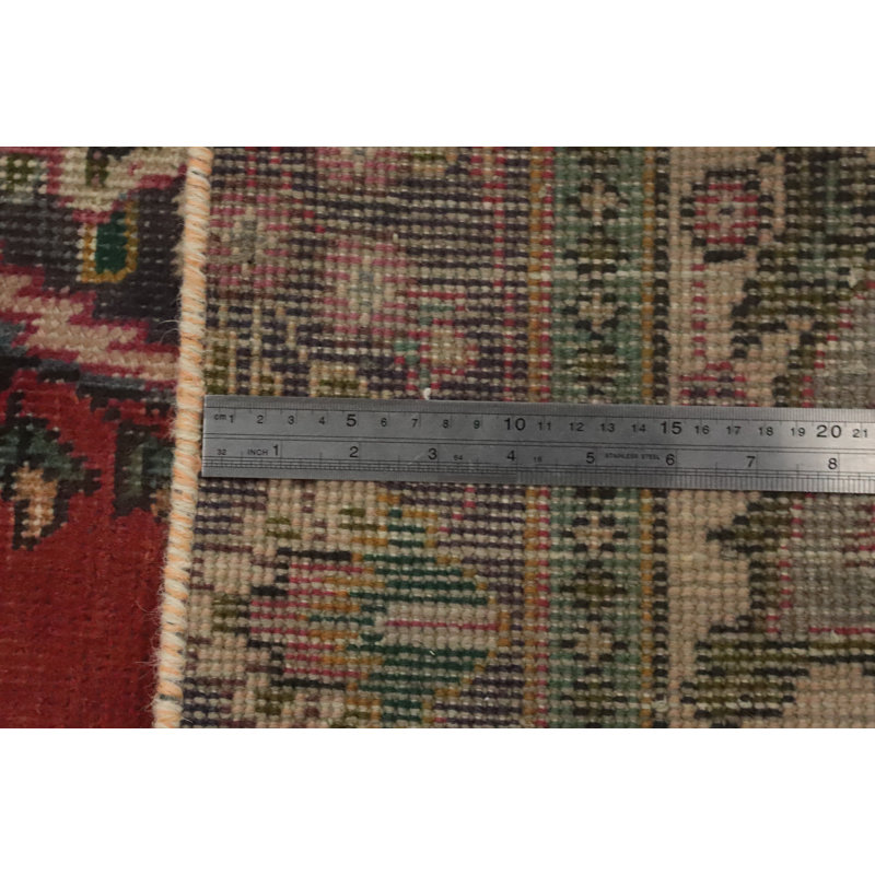 Tapis traditionnel rétro en laine 4 x 6