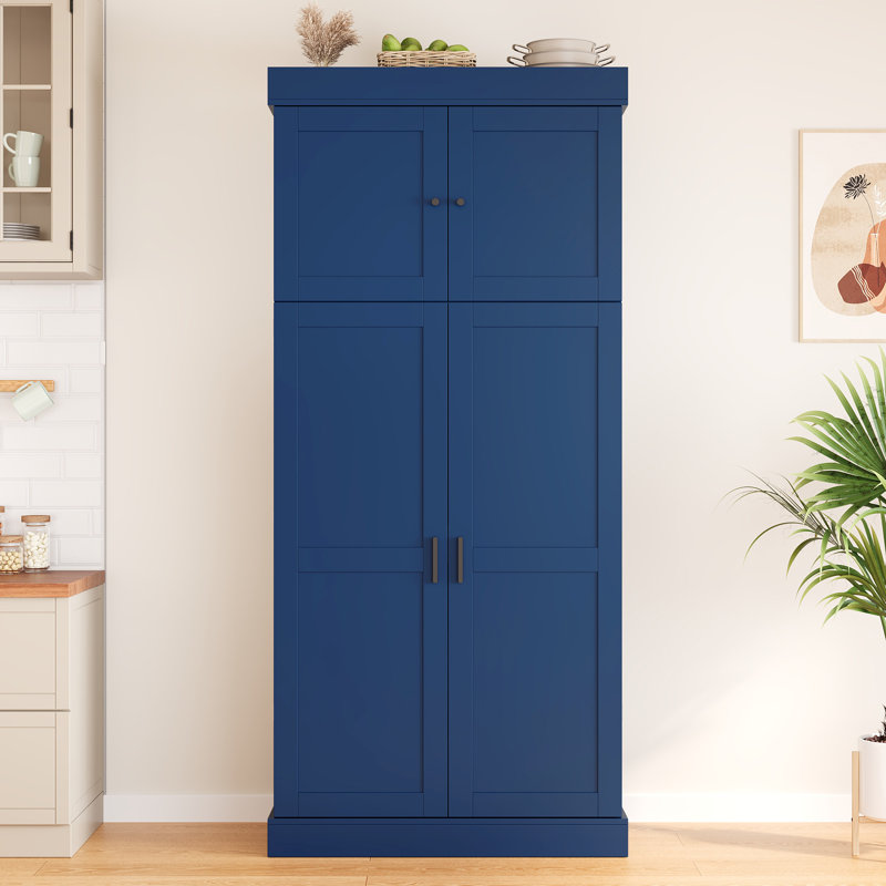 Armoire garde-manger Cedarvale, Bleu