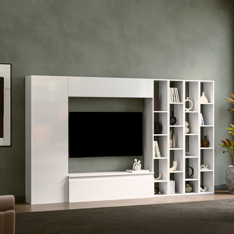 Napoli Entertainment Centre, White