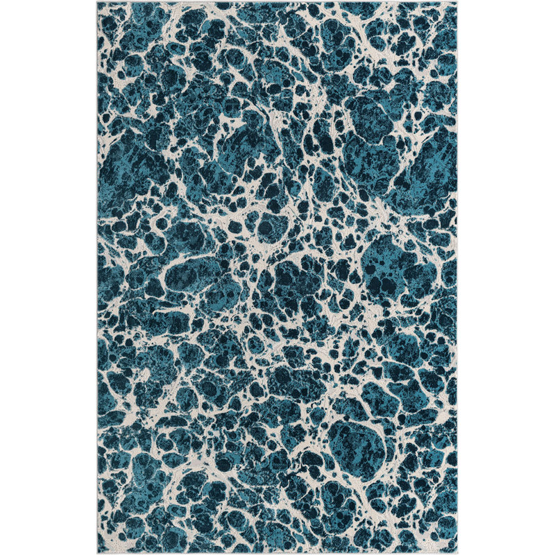 Abstract Indoor Rug, Rectangle 6' x 9'