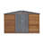 Outdoor Storage Shed With Lockable Door And Window-128562474