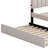 Upholstered Platform Bed With Trundle-647392947