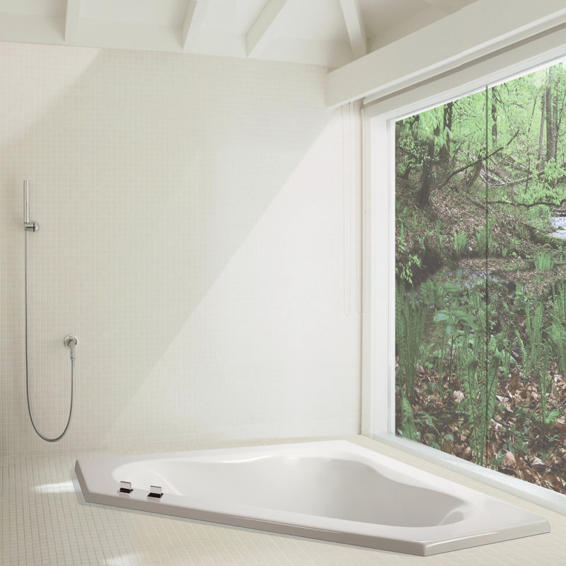Baignoire encastrée 59,25 po MTI Solutions, Blanc