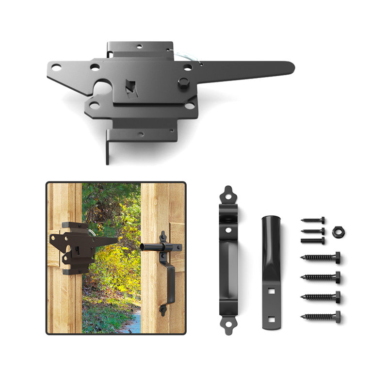 Loquet de clôture en acier avec poignée Skysen
