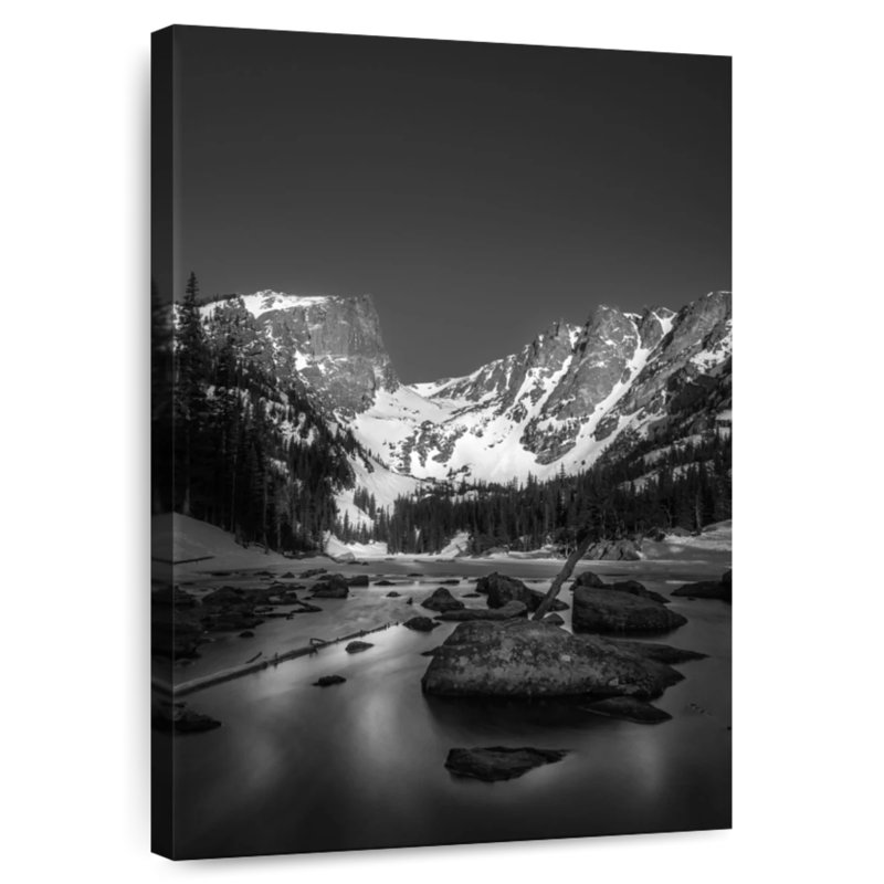 Alvord Snowy Mountains In Colorado, 48" H x 32" W