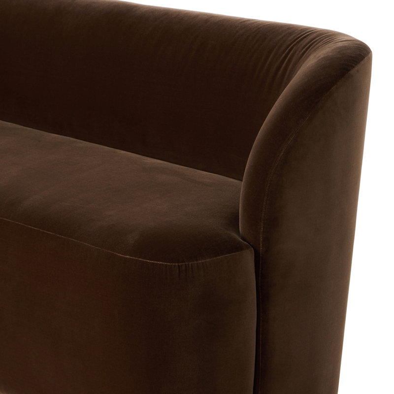 Dorset Banquette L Shape 76, Left, 31.5" H x 114.5" W x 76" D