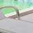 Adjustable Poolside Sunbed Outdoor Metal Chaise Lounge