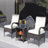 2 - Person Patio Dining Set with Square Table , Cushions Included