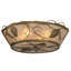 Whispering Pines 4 - Light Flush Mount
