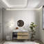 Meuble-lavabo autoportant 48 po avec plateau en chêne naturel 48 po
