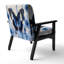 Chaise avec accoudoirs en velours Magiera-848677008-862026342