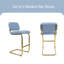 Tabouret de comptoir 27 po Derlyn-326119099