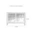 Buffet Simplicity avec portes en verre