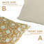 Housse de coussin en lin Hand Fabred-101758718