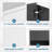 Side Cabinet In 12 Inch, Floating Cabinet With Soft Close Door-887856922
