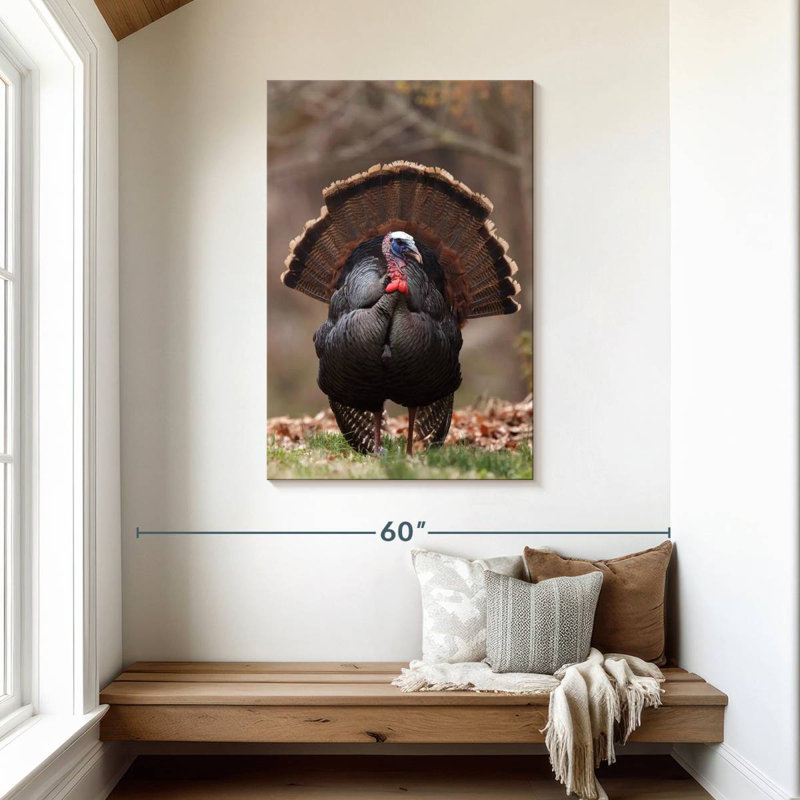 Brampt Strutting Tom Turkey, 45" H x 30" W