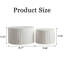 Ensemble de 2 tables basses gigognes, tables basses rondes