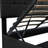 3-Pieces Bedroom Sets PU Storage Bed with LED Lights and USB charger,Nightstands Set of 2  with Charging Station and LED Lights