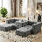 Compression Packed Modular Sofa Bed-864110464