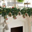 Ensemble de 6 décorations rétro en métal père Noël et renne - 4,75 pouces