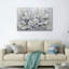 Ensemble de 1 tableau sur toile à motif floral-129268962-129268956