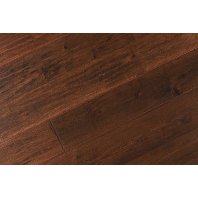 Plancher de bois franc d'ingénierie résistant à l'eau et érable de 1/2 po d'épaisseur x 7 1/2 po de largeur x Érable