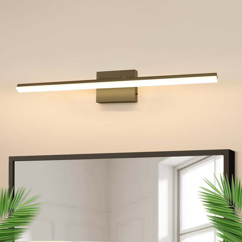 Dimmable LED Bath Bar Vanity Light Sconce Linear Bar, 4.5" H x 31.5" W x 4.3" D