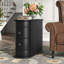 Solid Wood Frame End Table-1621858611