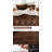 5 Piece Twin Reversible Comforter Set Brown Khaki-125135922