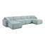 Canapé modulaire en velours côtelé 6 pièces Tov Furniture Travie-1377986768