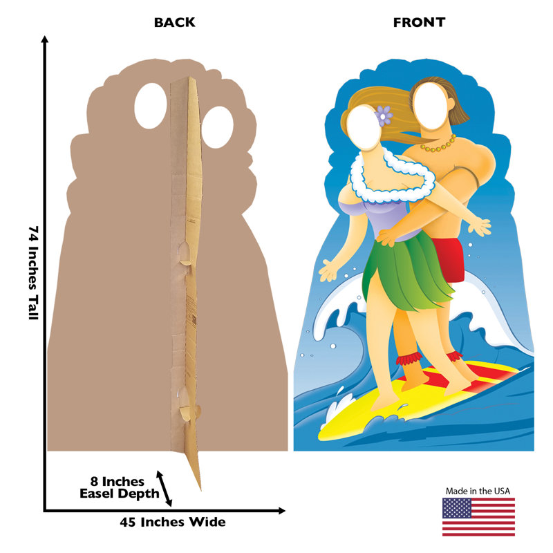 Life-Size Stand-Ins 74'' Cardboard Standup