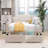 Full Upholstered Tufted Daybed Frame, 2 Drawers