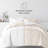 7-Piece Reversible Bedding Bundle - Solid Comforter and Patterned Sheet Set-99311801-99311814