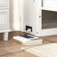 Lit escamotable simple avec station de charge et tiroir, blanc-851036657