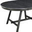 Table de salle à manger extensible en gris - Meuble peu encombrant