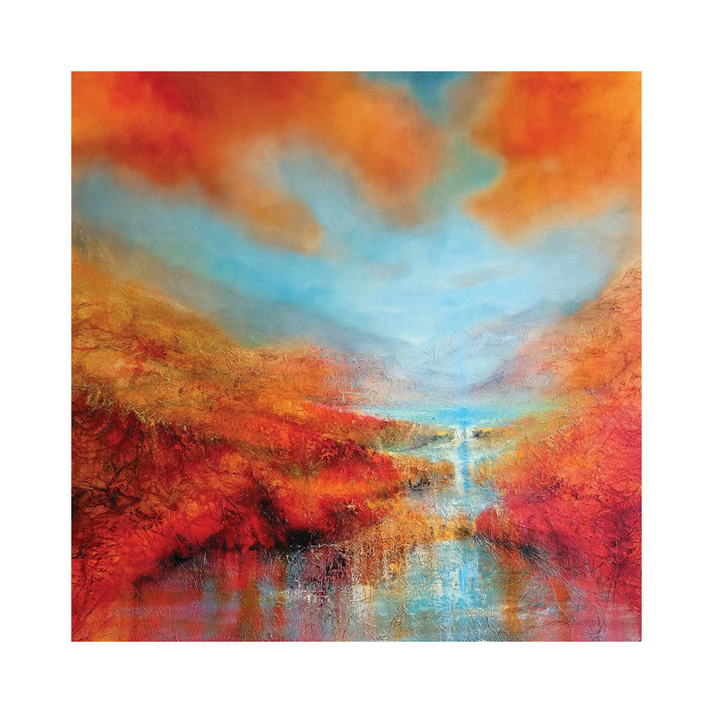 Dreamland 1 Piece Wrapped Canvas Wall Art, 45.72 cm H x 45.72 cm W x 3.175 cm D
