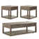 Ensemble de tables basses 3 pièces Keena