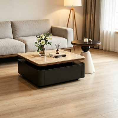 Table basse moderne avec rangement