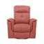Fauteuil inclinable, pivotant et rembourré en cuir, fauteuil de luxe, fauteuil de confort, 1 pièce, confort moelleux-129565128