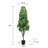 63"/5.2Ft Artificial Schefflera Umbrella Tree In Pot