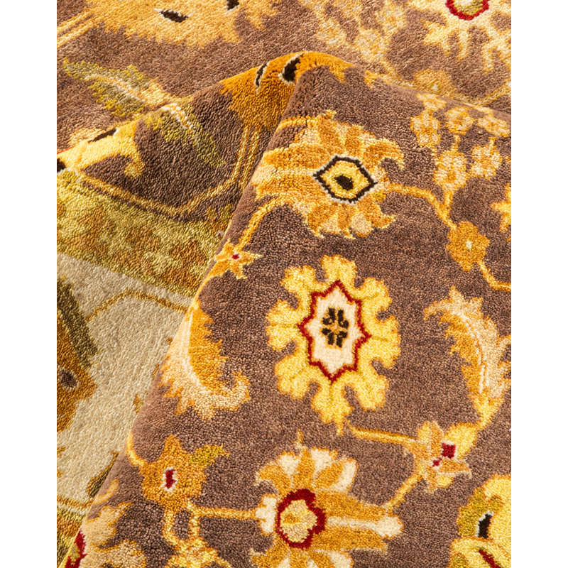 Classic One-of-a-Kind 6' 2" x 9' 2" Hand Knotted Area Rug