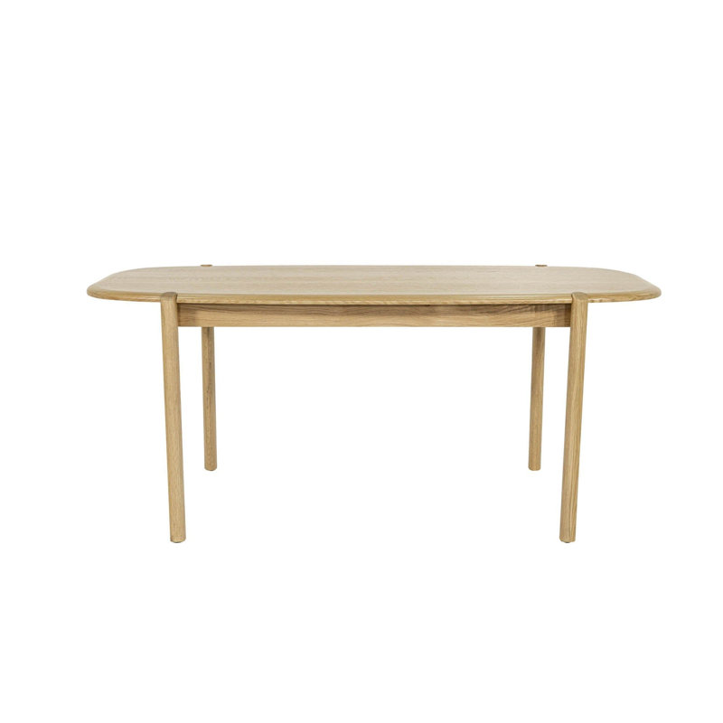 Lylis 62" Oak Dining Table, Light Oak, 30"H x 62.9"L x 35.4"W