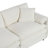 Oversized Chenille Loveseat Sofa-1556656645