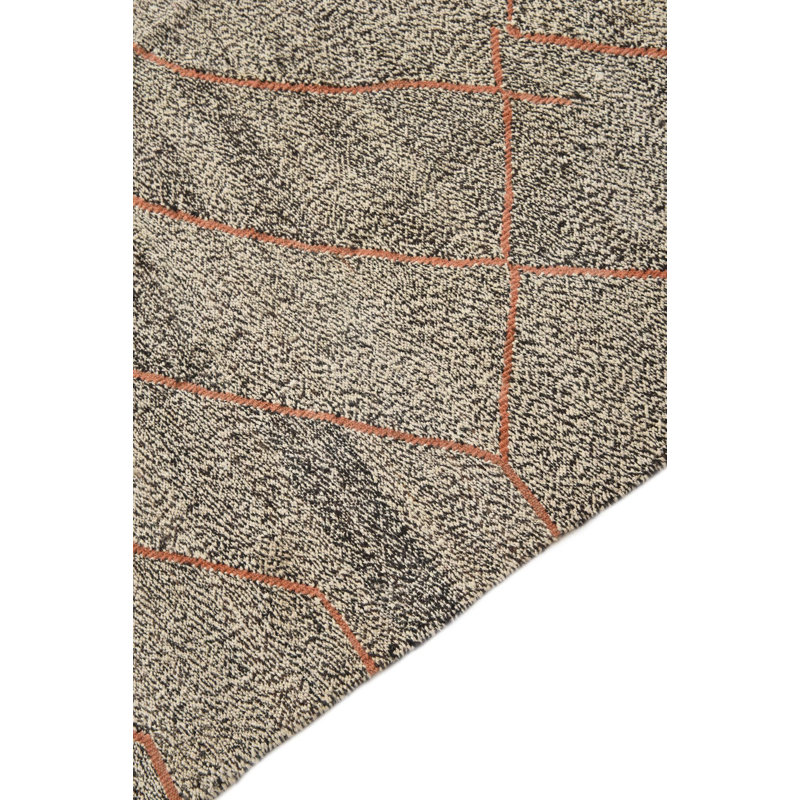 Tapis noir et blanc Jaylen