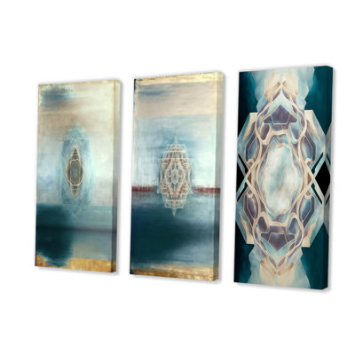 Tomohisa " Sacred Geometry In Vintage Color Tones V " 3 - Pieces